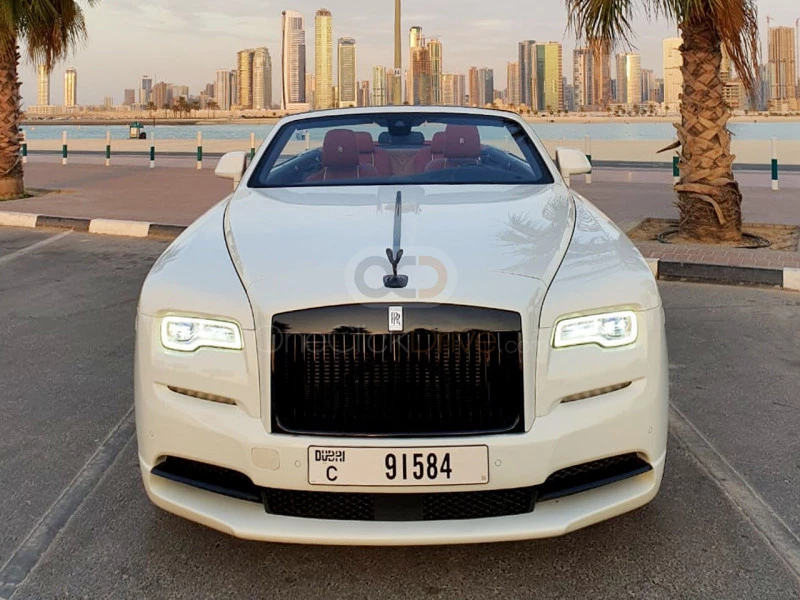 wit Rolls Royce Ochtendgloren 2017 for rent in Dubai 7